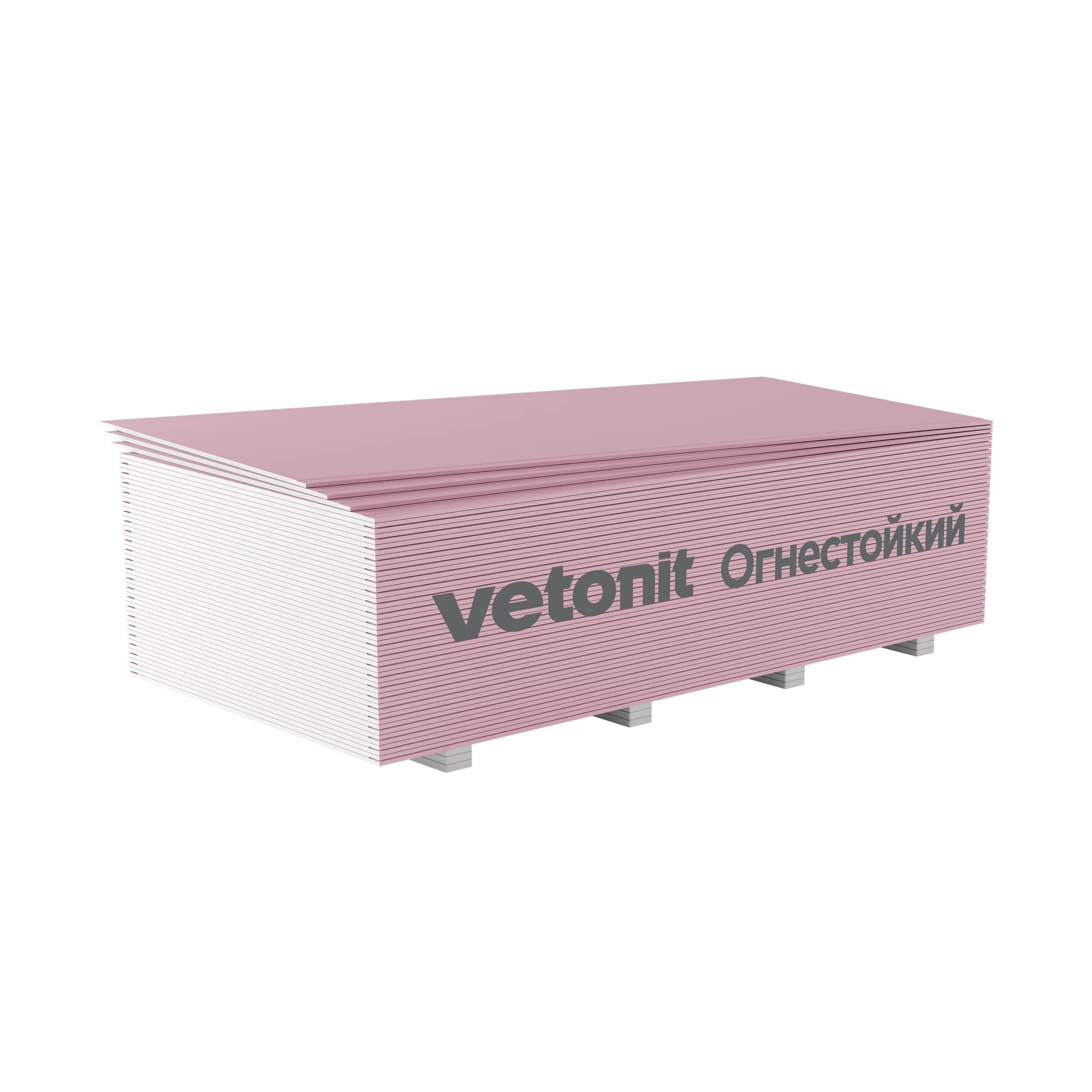 ГКЛ огнестойкий VETONIT ГСП-DF 2500х1200х12,5мм