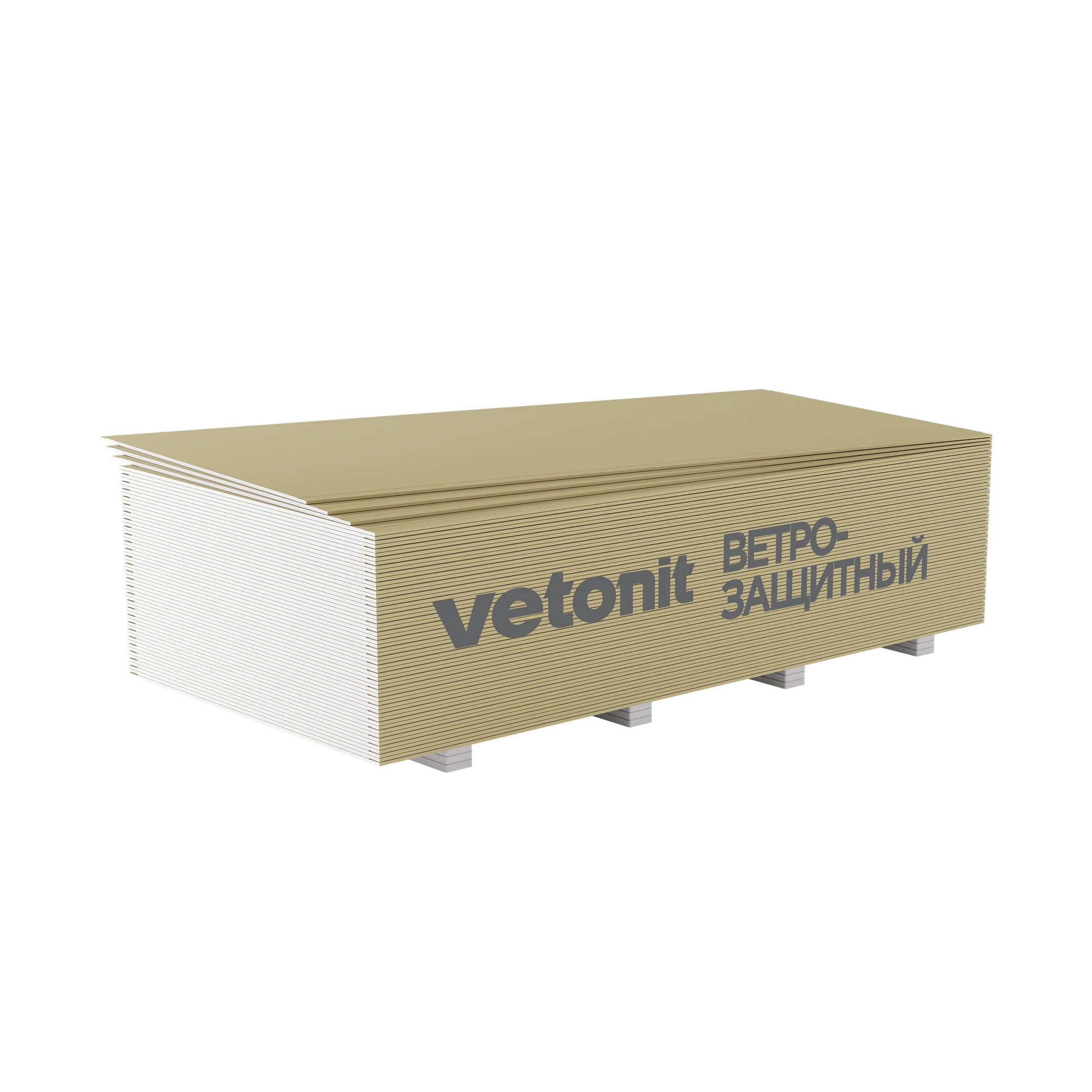 ГКЛ ветрозащитный VETONIT GTS-9  3000х1200х9,5 мм
