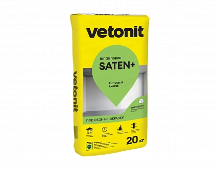 Шпаклевка гипсовая Vetonit Saten+